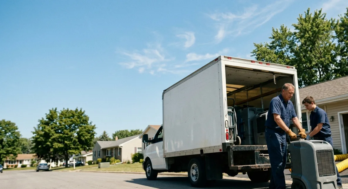 Water Damage Cleanup in Riverton, IL near me